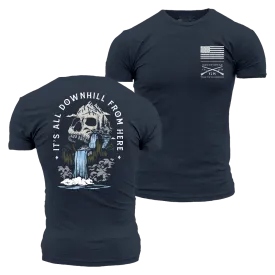 Downhill T-Shirt - Midnight Navy