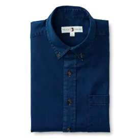 Duck Head Denim Sport Shirt Worley Solid