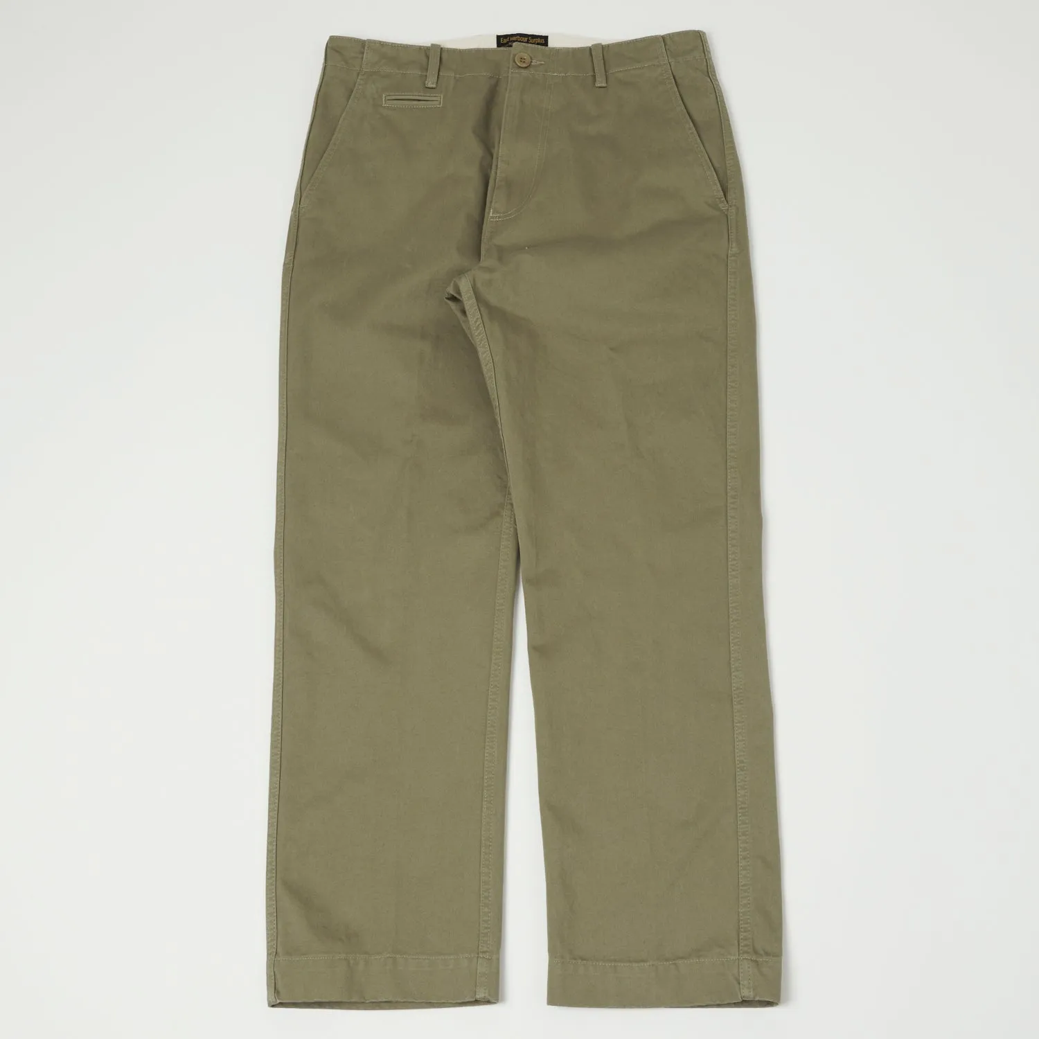East Harbour Surplus 'Axel 121' Chino Trouser - Khaki