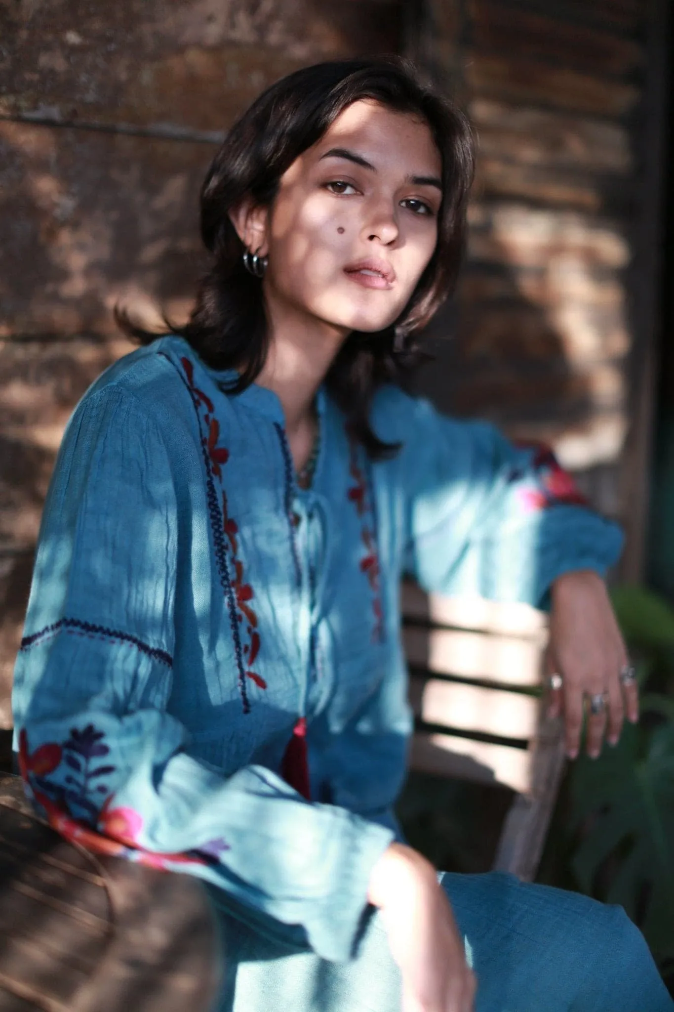 EMBROIDERED CITY DRESS JELENA