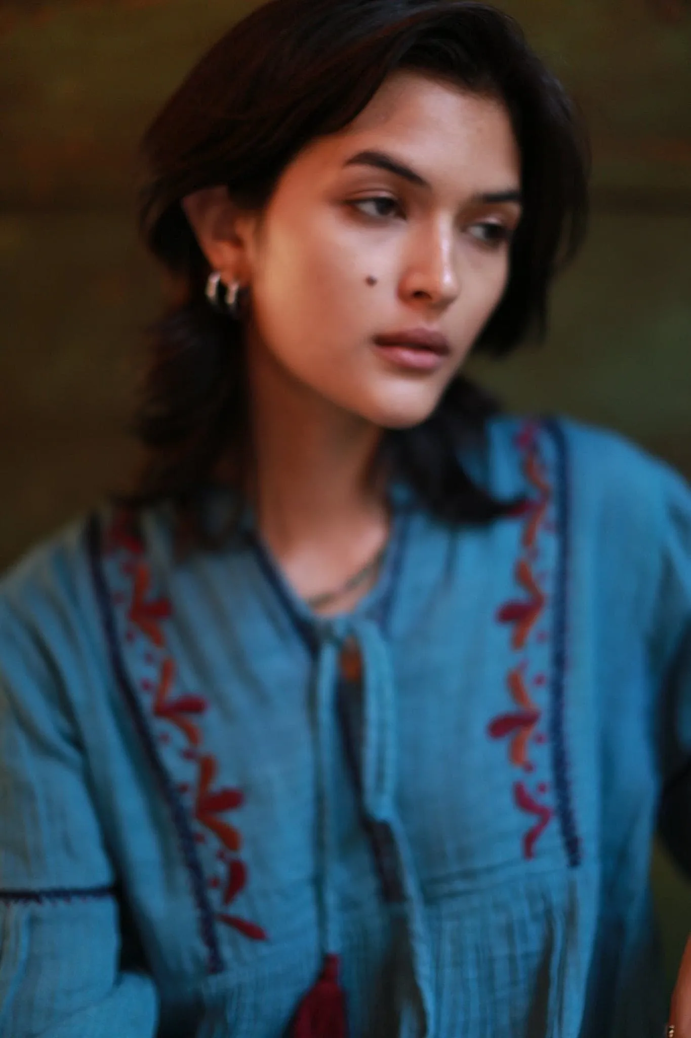 EMBROIDERED CITY DRESS JELENA