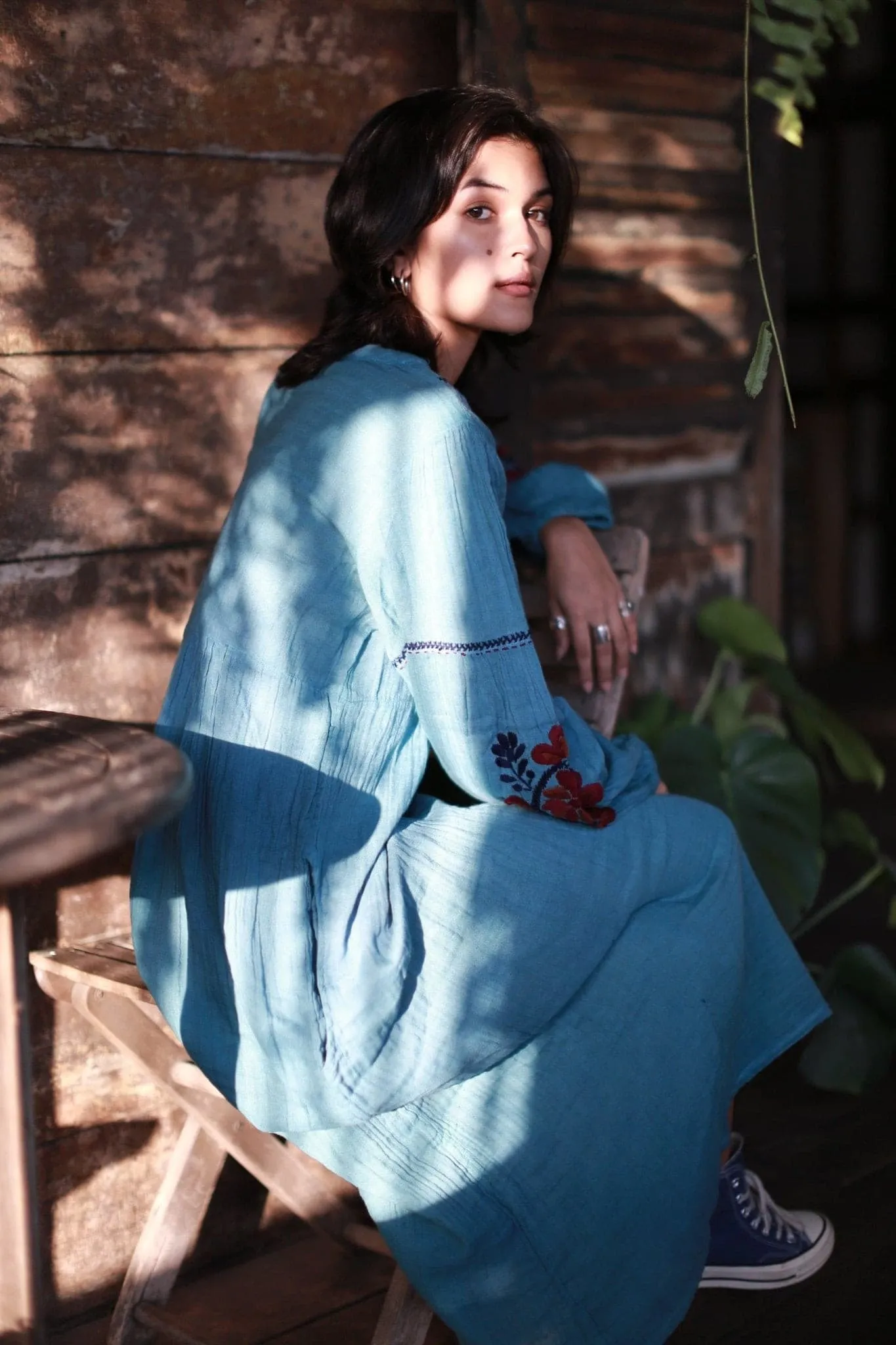 EMBROIDERED CITY DRESS JELENA