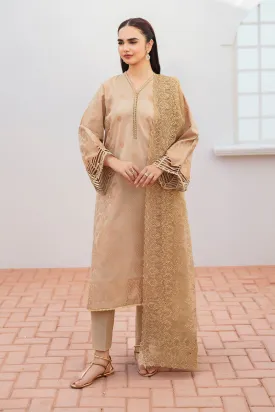 EMBROIDERED JACQUARD LAWN UF-637