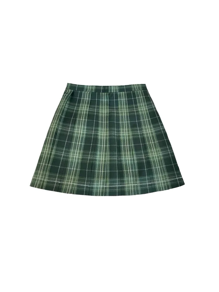 Emerald Silver Tinsel JK Uniform Skirts