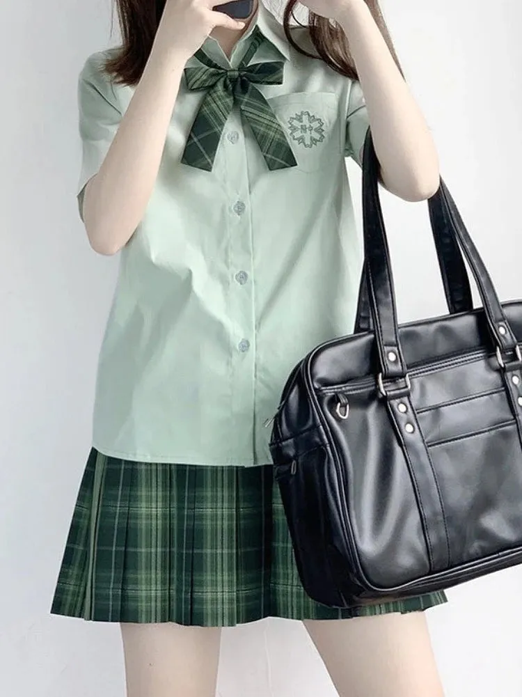 Emerald Silver Tinsel JK Uniform Skirts
