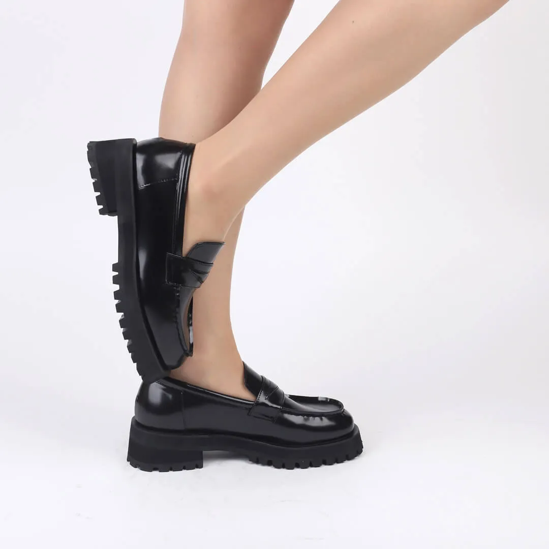 EMIKA Brogues - Stylish Leather Womens Oxford Shoes