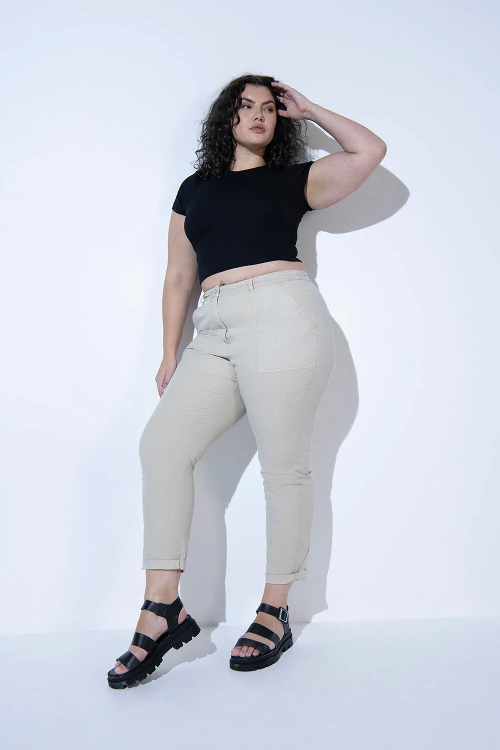 Everyday Chino Trousers - Beige