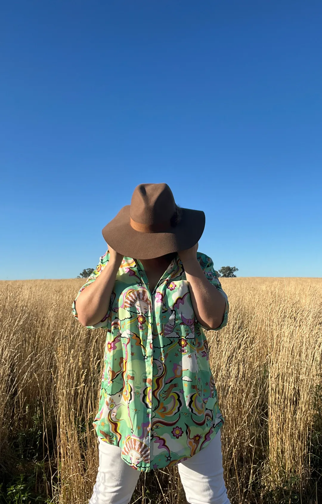 Festival Oversized Shirt - Psychedelic