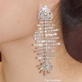 Fish bone Earrings