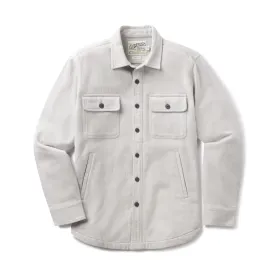 Flannel Twill Shirt Jacket - Glacier Gray