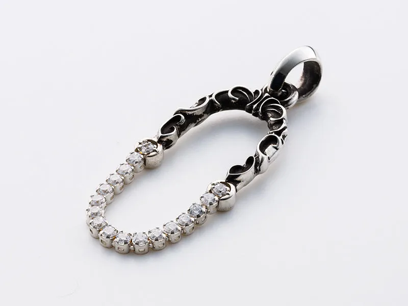 Galaxy Chain : Oval Top Pendant