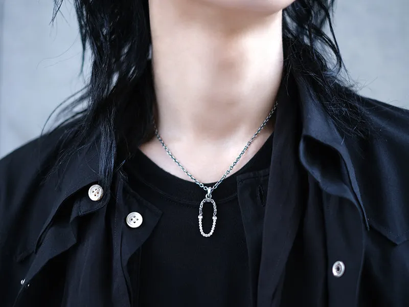 Galaxy Chain : Oval Top Pendant