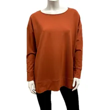 Gilmour Sale, BtT-1067 Bamboo French Terry Banded Tunic, 50% Off Regular Price