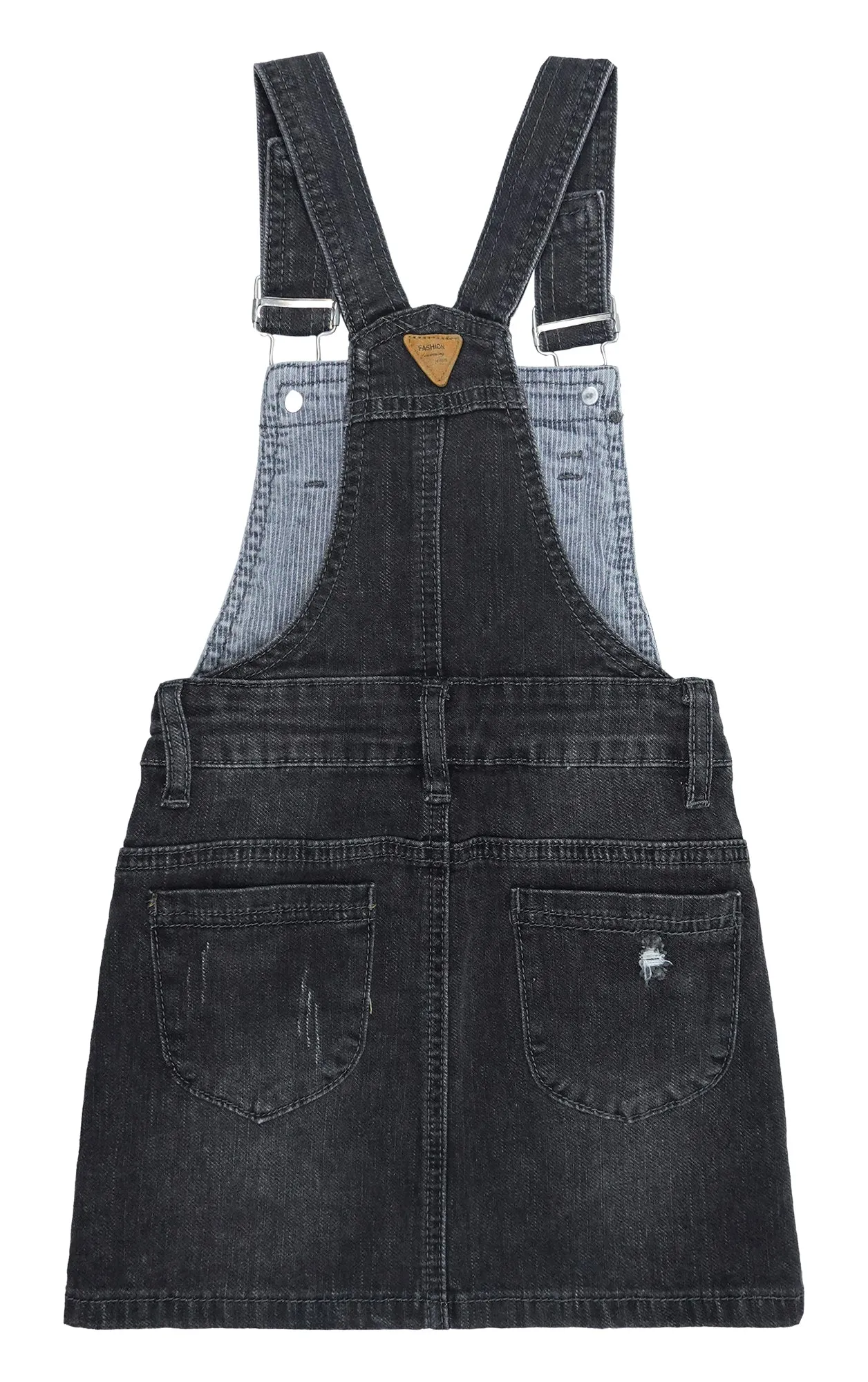 Girls Denim Skirts,Baby Little Big Girls Ripped Soft Stretchy Jeans Overall Dress