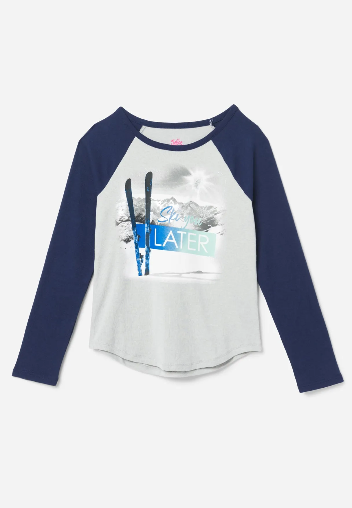 Graphic Raglan Tee