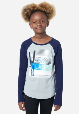 Graphic Raglan Tee