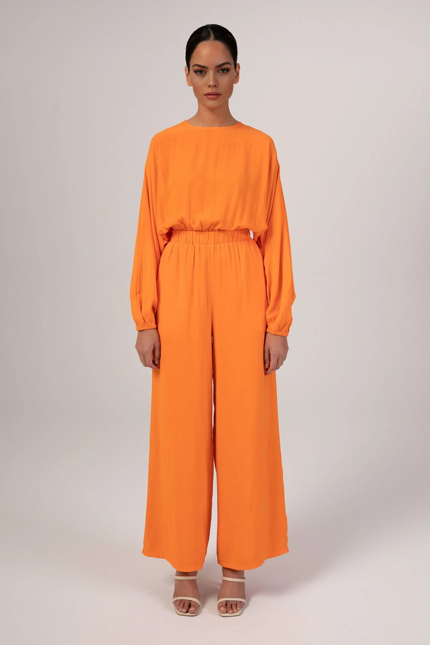 Hafsa Wide Leg Trousers