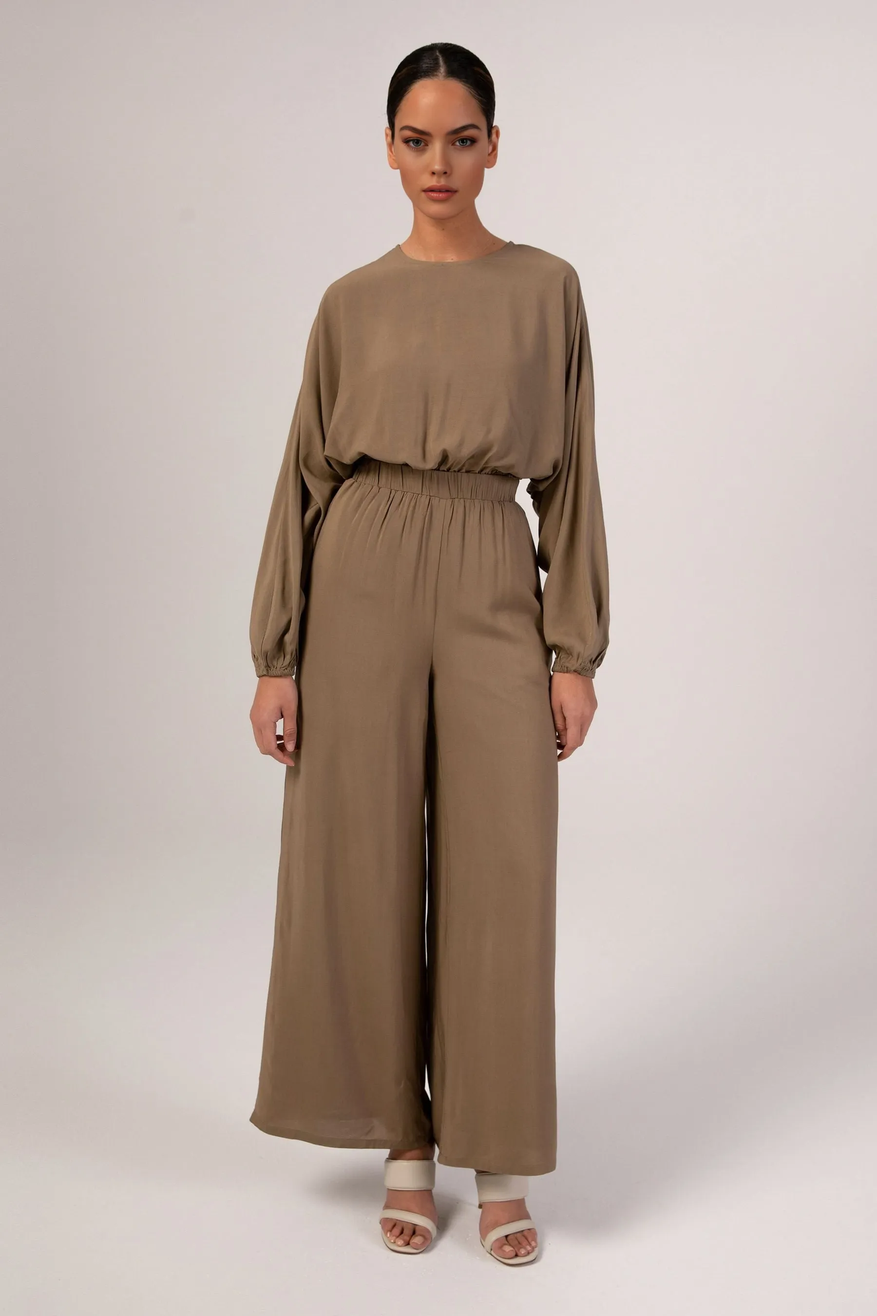 Hafsa Wide Leg Trousers