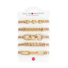 Hair Tie Bracelets 5pc