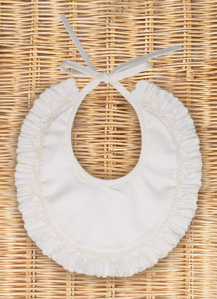 Hand Smocked Bib