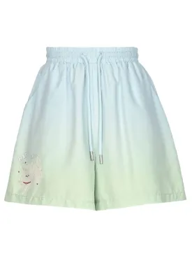 Happy Puppy UPF50  Gradient High Waist Shorts
