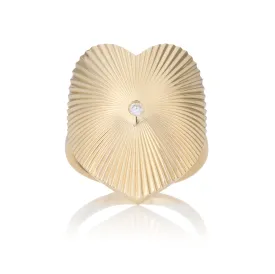 Heart Beam Ring