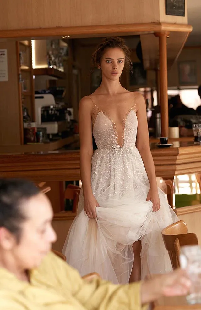 Hillary | Liz Martinez Womens Elegant Evening Dress - Sleek Design with Stylish Accents