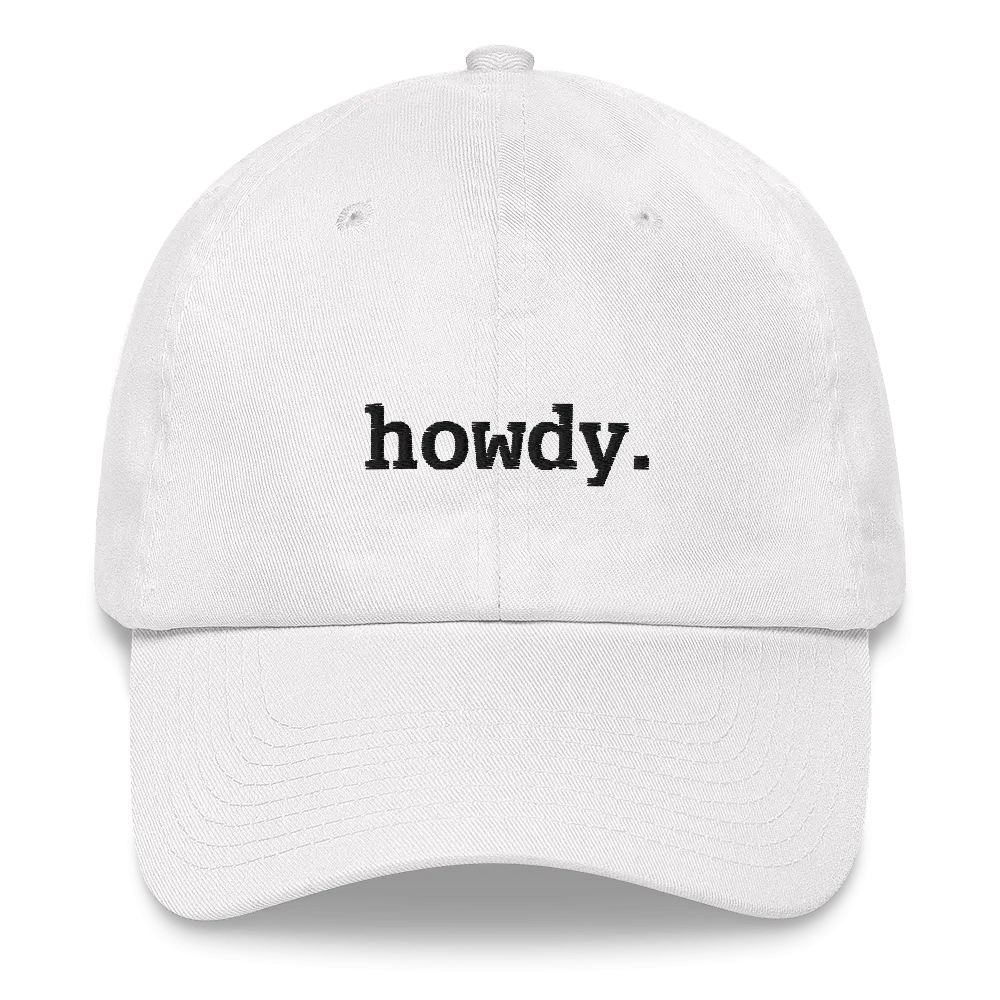 Howdy Dad Cap