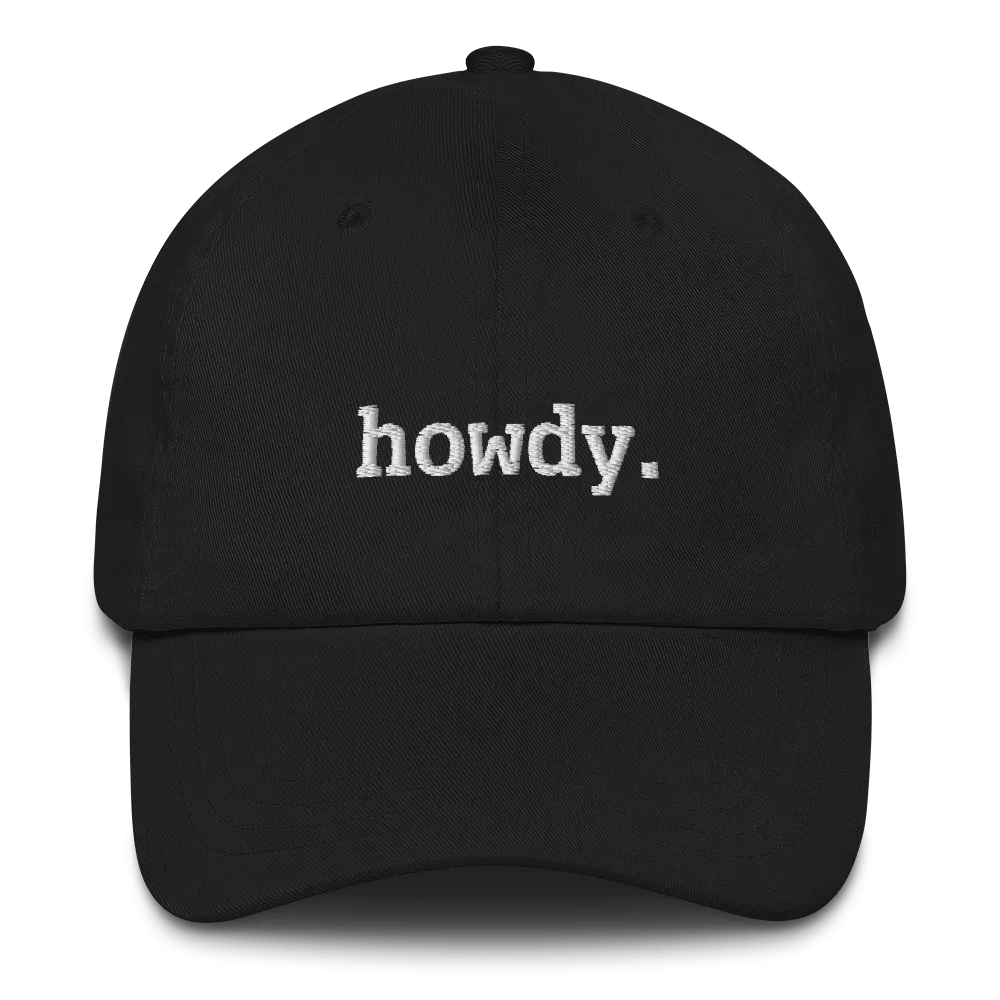 Howdy Dad Cap