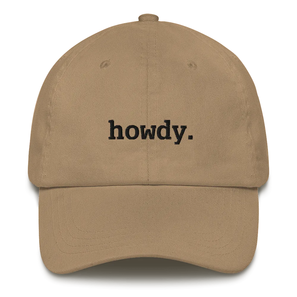 Howdy Dad Cap