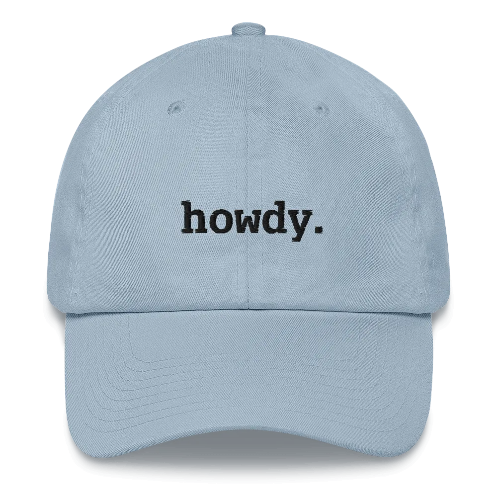 Howdy Dad Cap