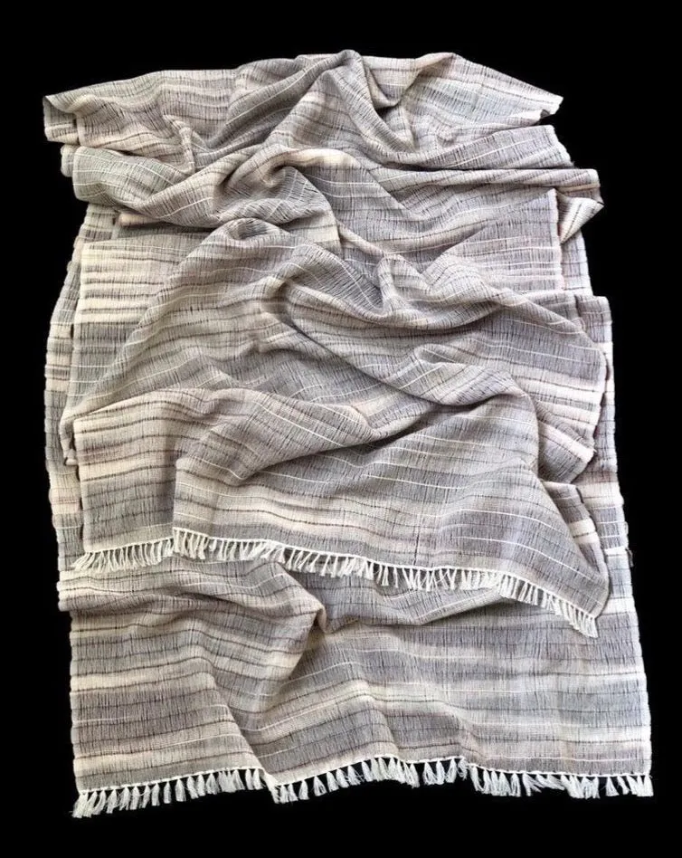 IKAT WRAP  BROWN CREAM