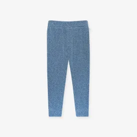 Indigo Denim French Terry Joggers