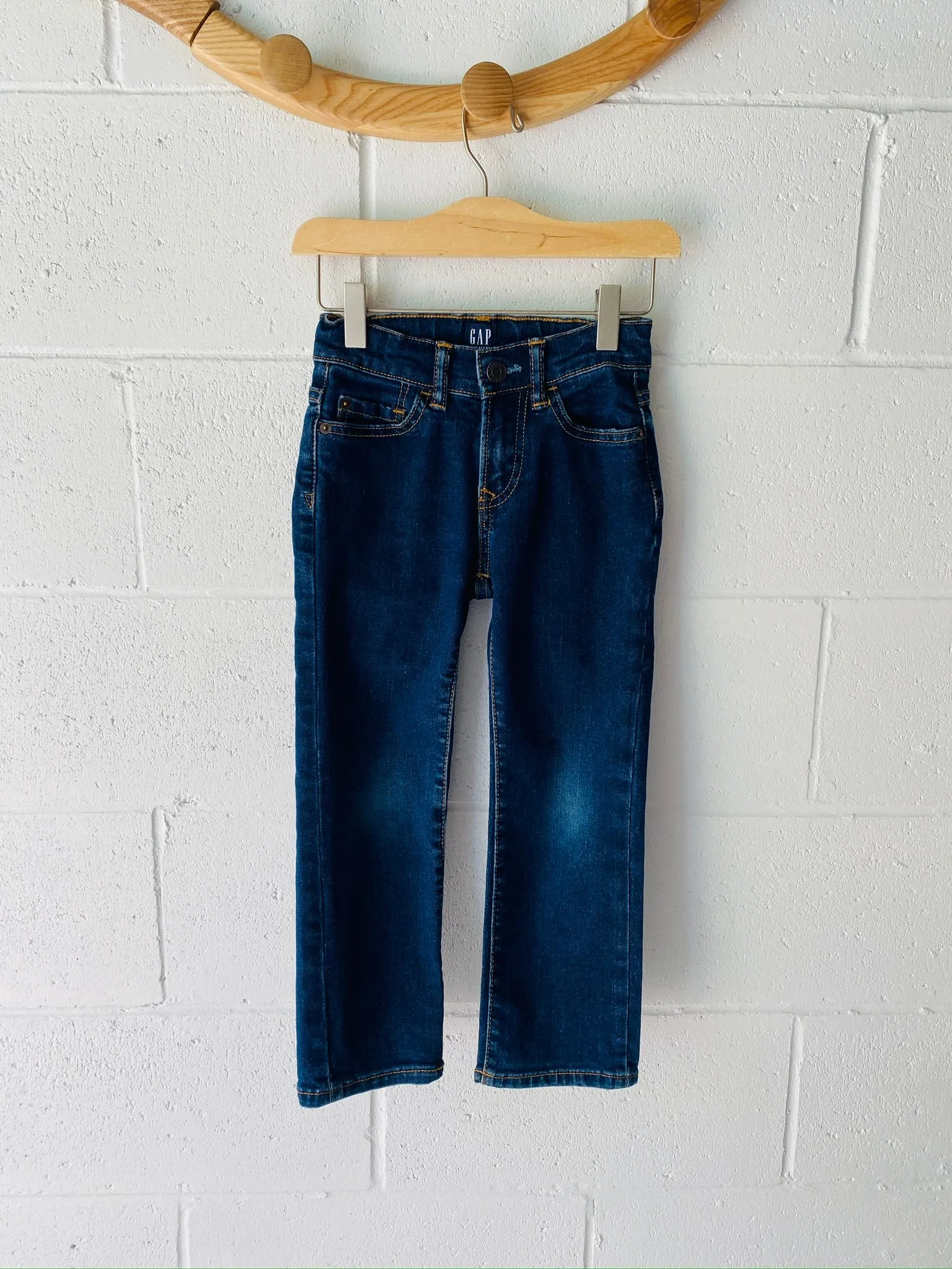 Indigo Straight Leg Jeans, 5 years