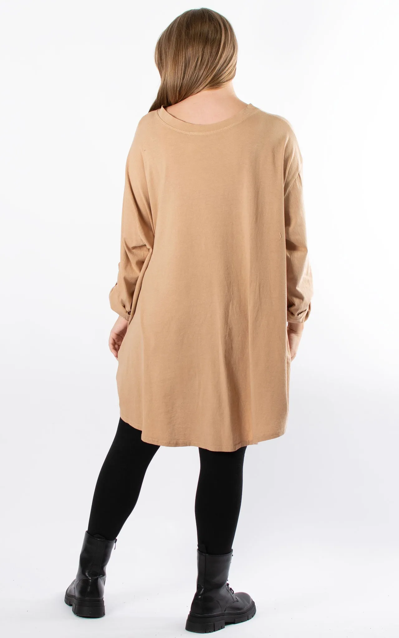 J'Adore Leopard Print T | Camel