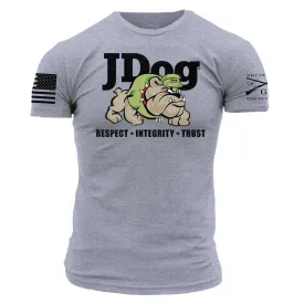 JDog T-Shirt - Heather Grey