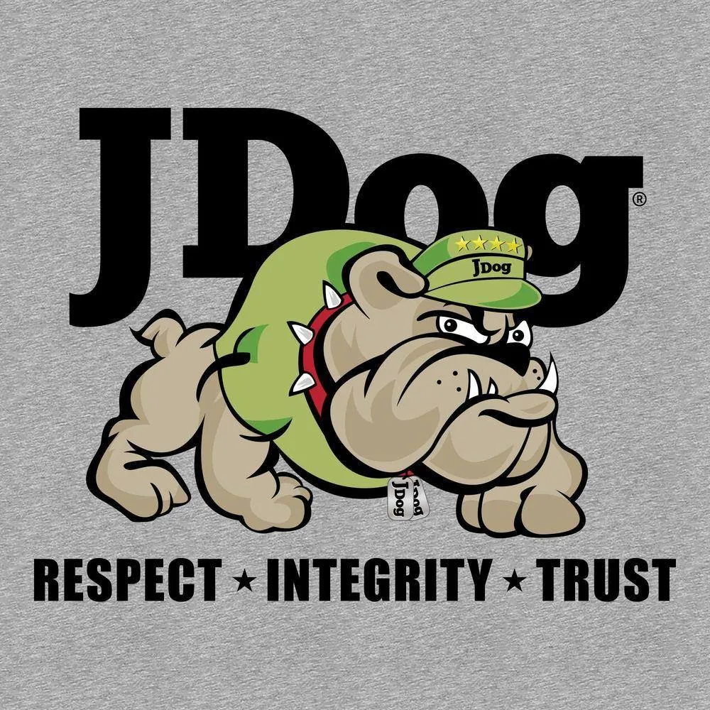 JDog T-Shirt - Heather Grey