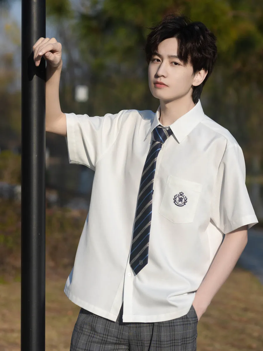 JK DK Uniform Short Sleeve Shirts