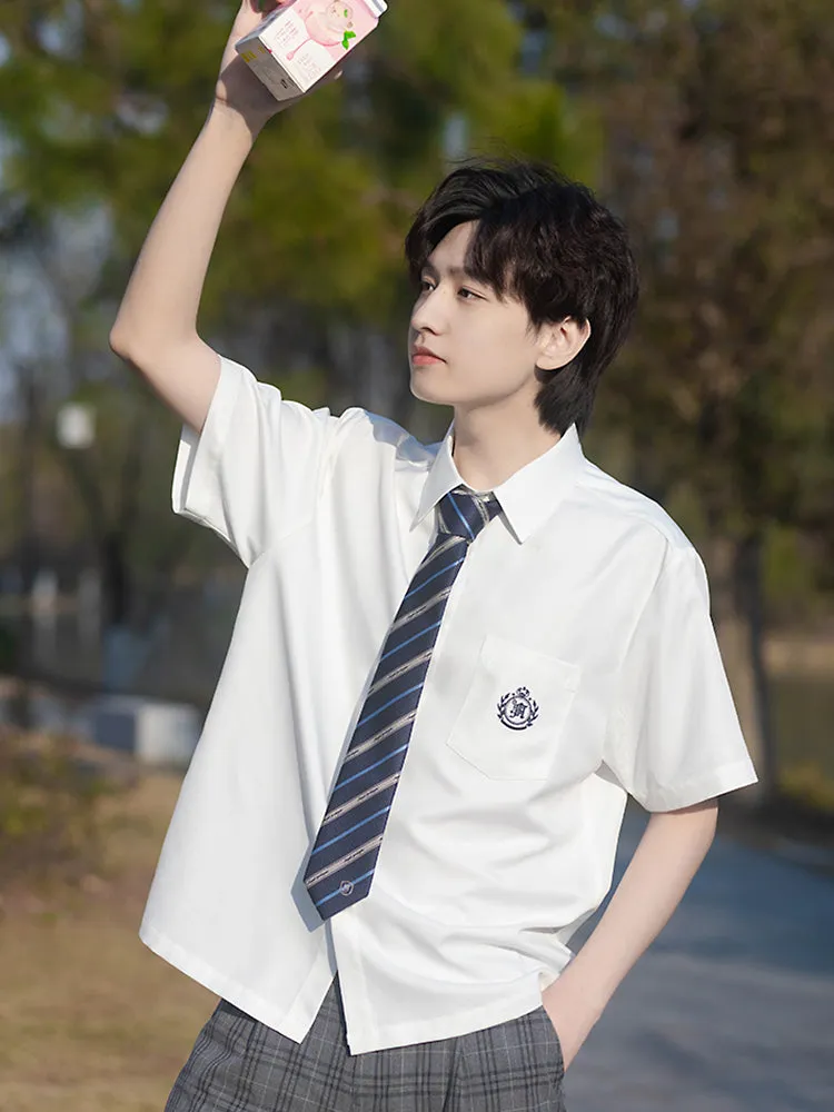 JK DK Uniform Short Sleeve Shirts