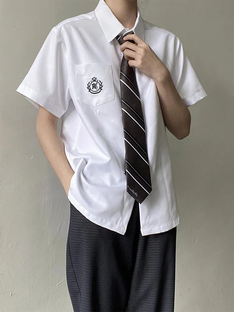 JK DK Uniform Short Sleeve Shirts