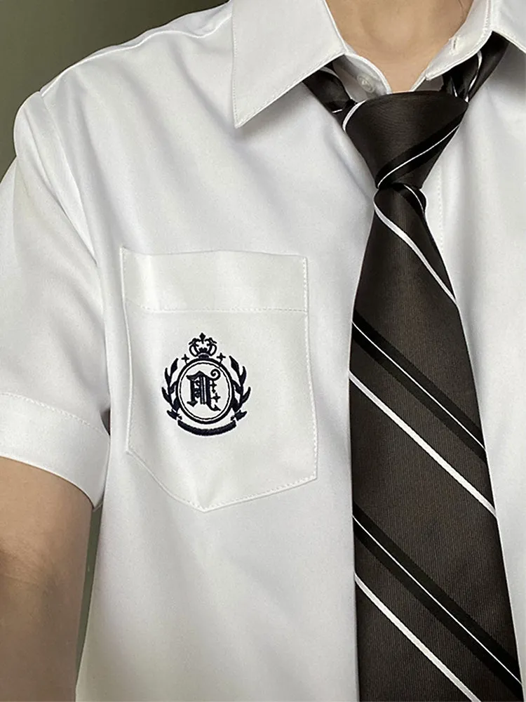 JK DK Uniform Short Sleeve Shirts