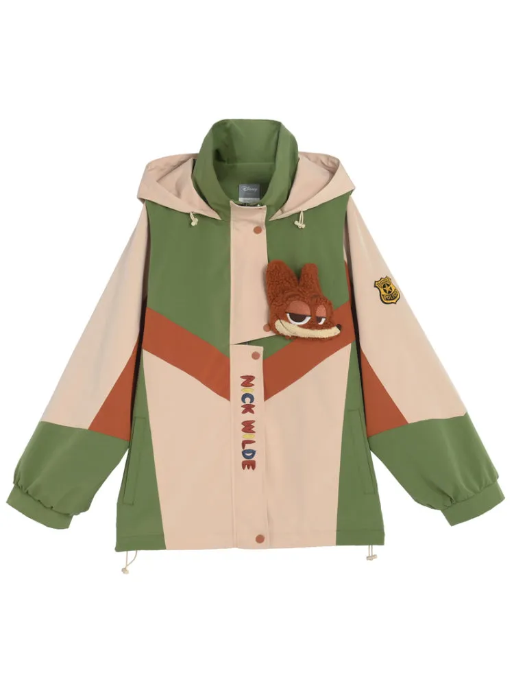Judy & Nick Couple Camping Windbreaker Jackets