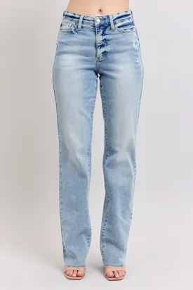 Judy Blue Mid-Rise Dad Jean