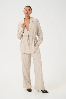 KAFFE KAtrinity Trousers Feather Gray