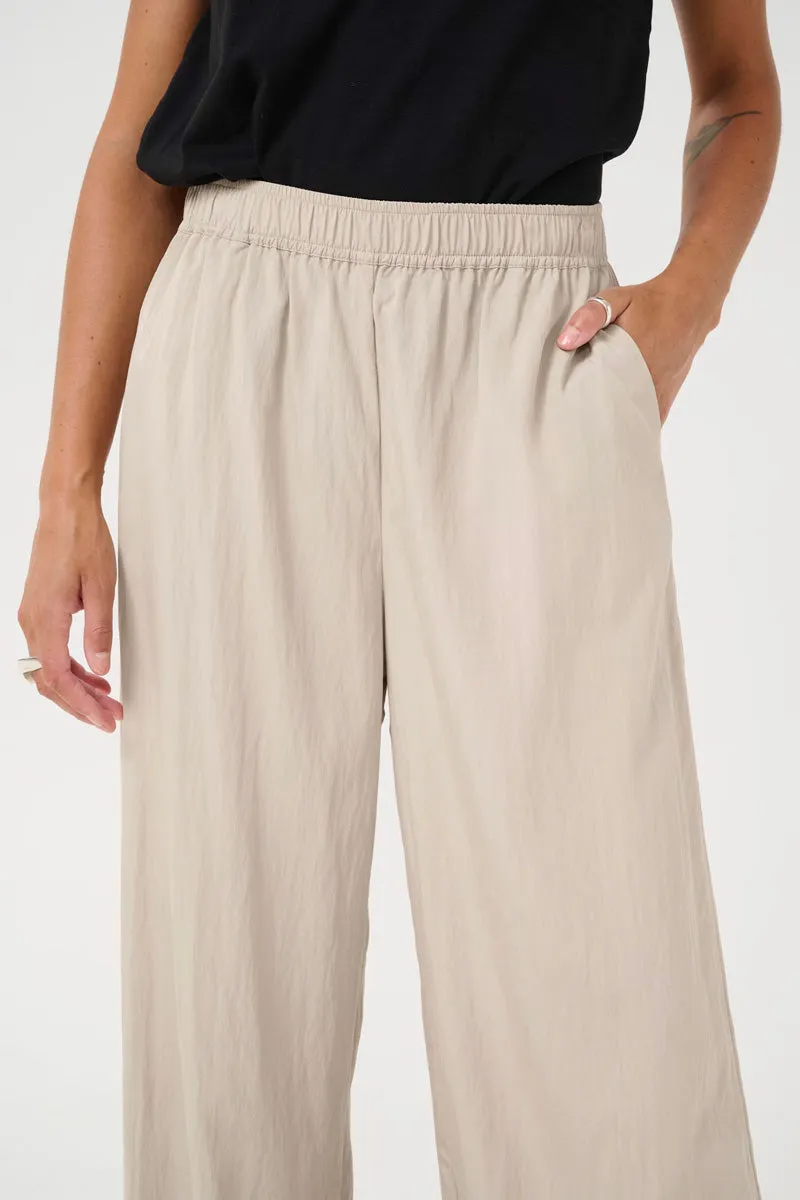 KAFFE KAtrinity Trousers Feather Gray