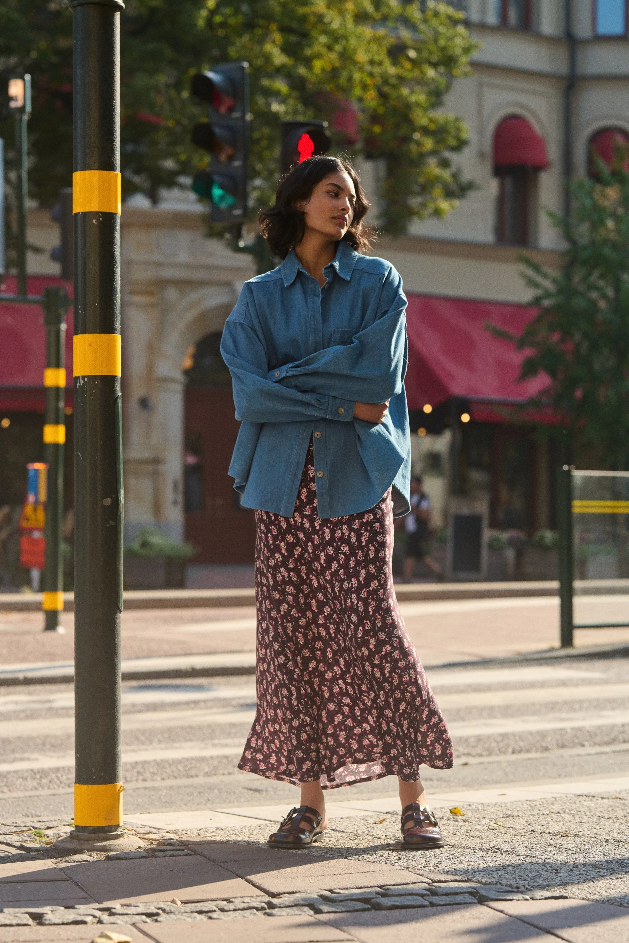 KOSZULA JEANSOWA OVERSIZE HOLLY
