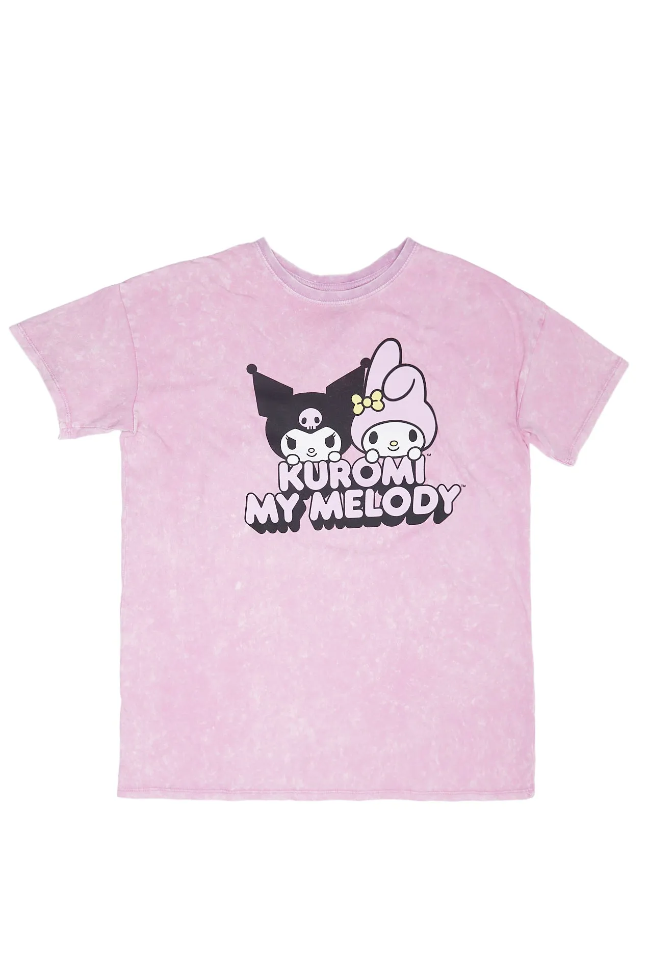 Kuromi My Melody Graphic Relaxed Tee