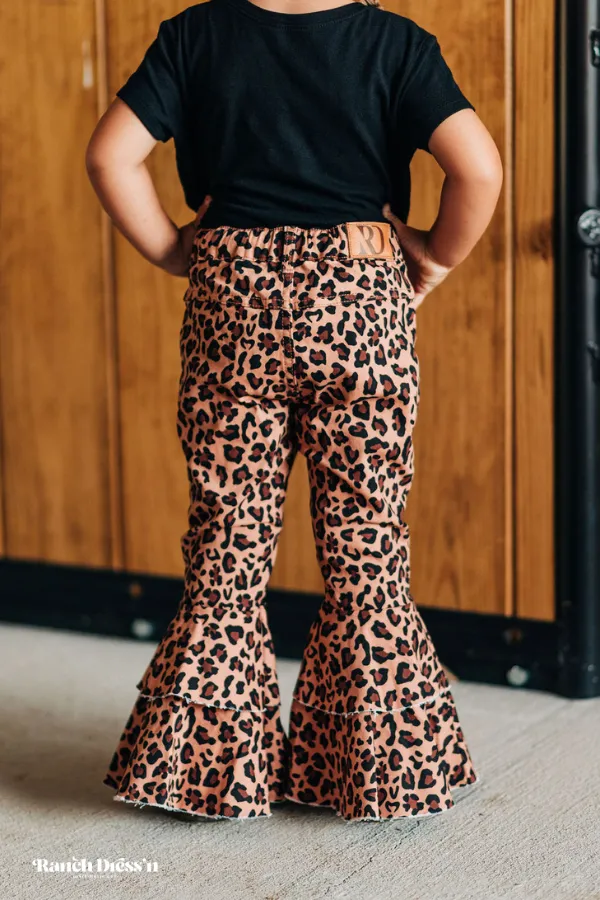 LEOPARD RUFFLE BELLS