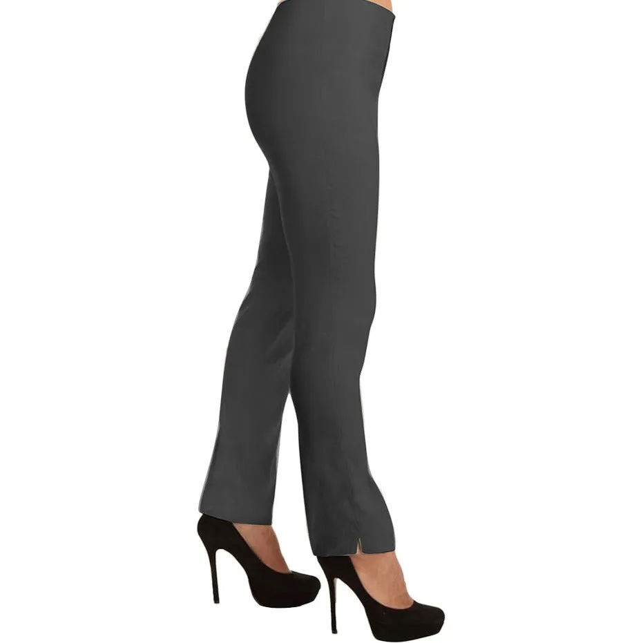 Lior Paris "Lize" Straight Leg 29.5" Pant in Charcoal - LIZE-CHR