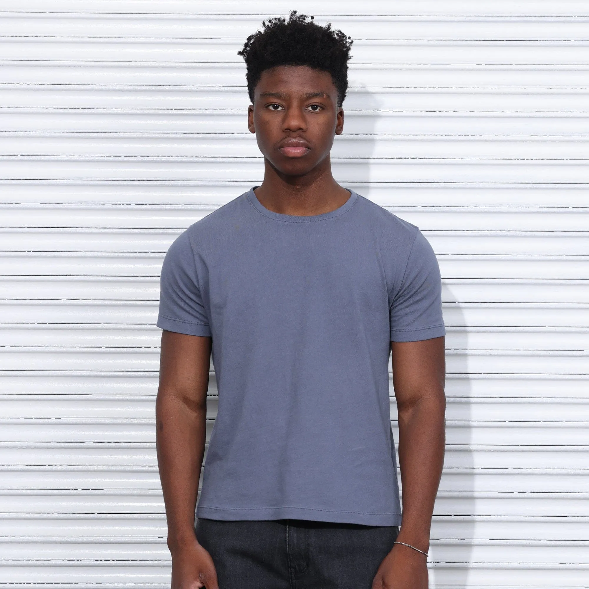 Los Feliz Half Crop Muscle Tee | Made in USA